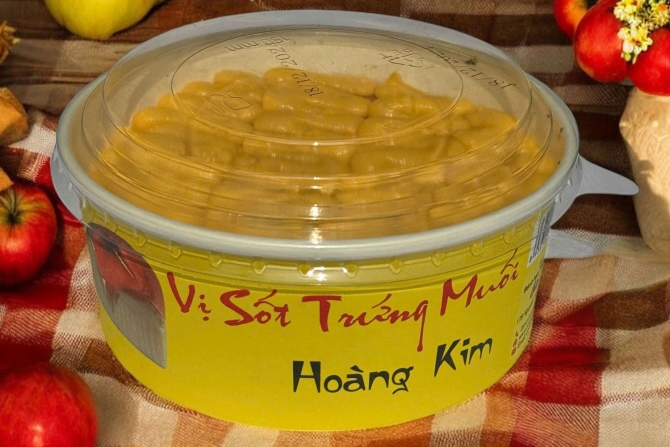 Trứng Muối Hoàng Kim